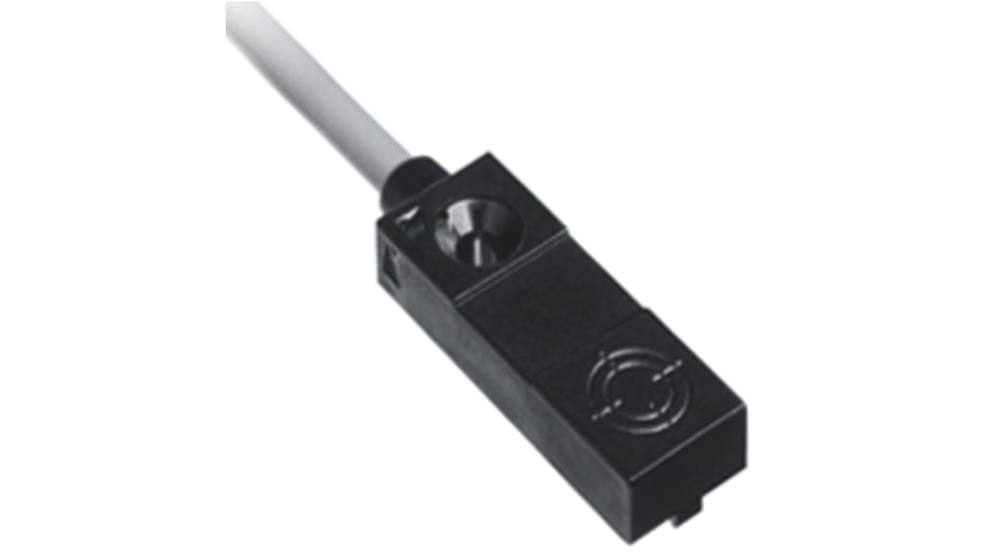 Pepperl + Fuchs Inductive Block-Style Proximity Sensor, 4 mm Detection, NPN Output, 10 → 30 V dc, IP67
