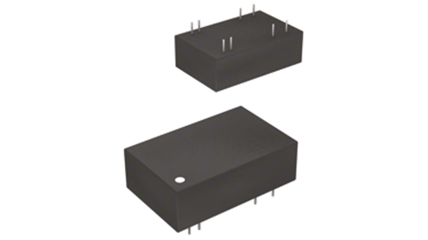 Recom REC3 DC-DC Converter, ±5V dc/ 300mA Output, 9 → 36 V dc Input, 0.3W, Through Hole, +85°C Max Temp -40°C