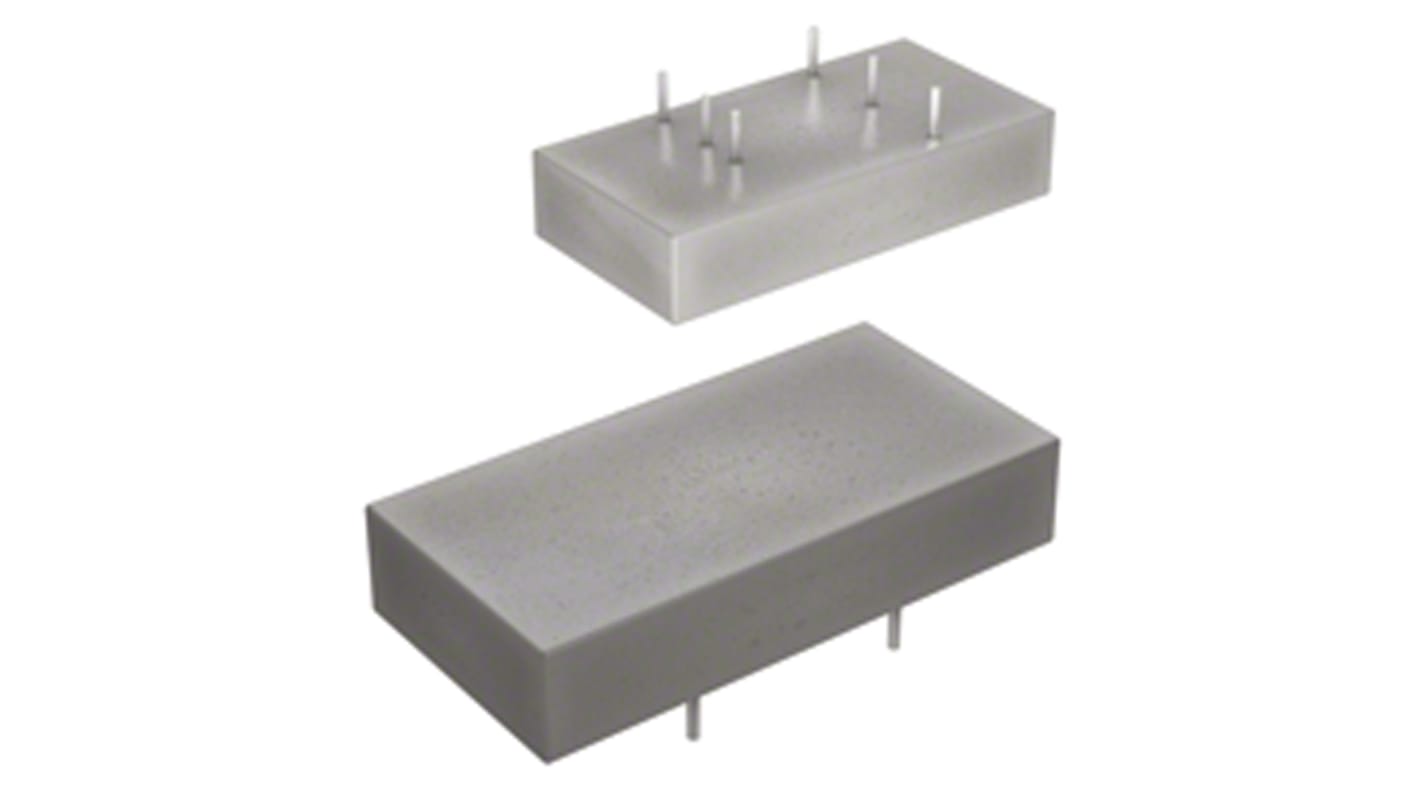 Recom RP10 E DC-DC Converter, 12V dc/ 830mA Output, 36 → 75 V dc Input, 10W, Through Hole, +85°C Max Temp -25°C