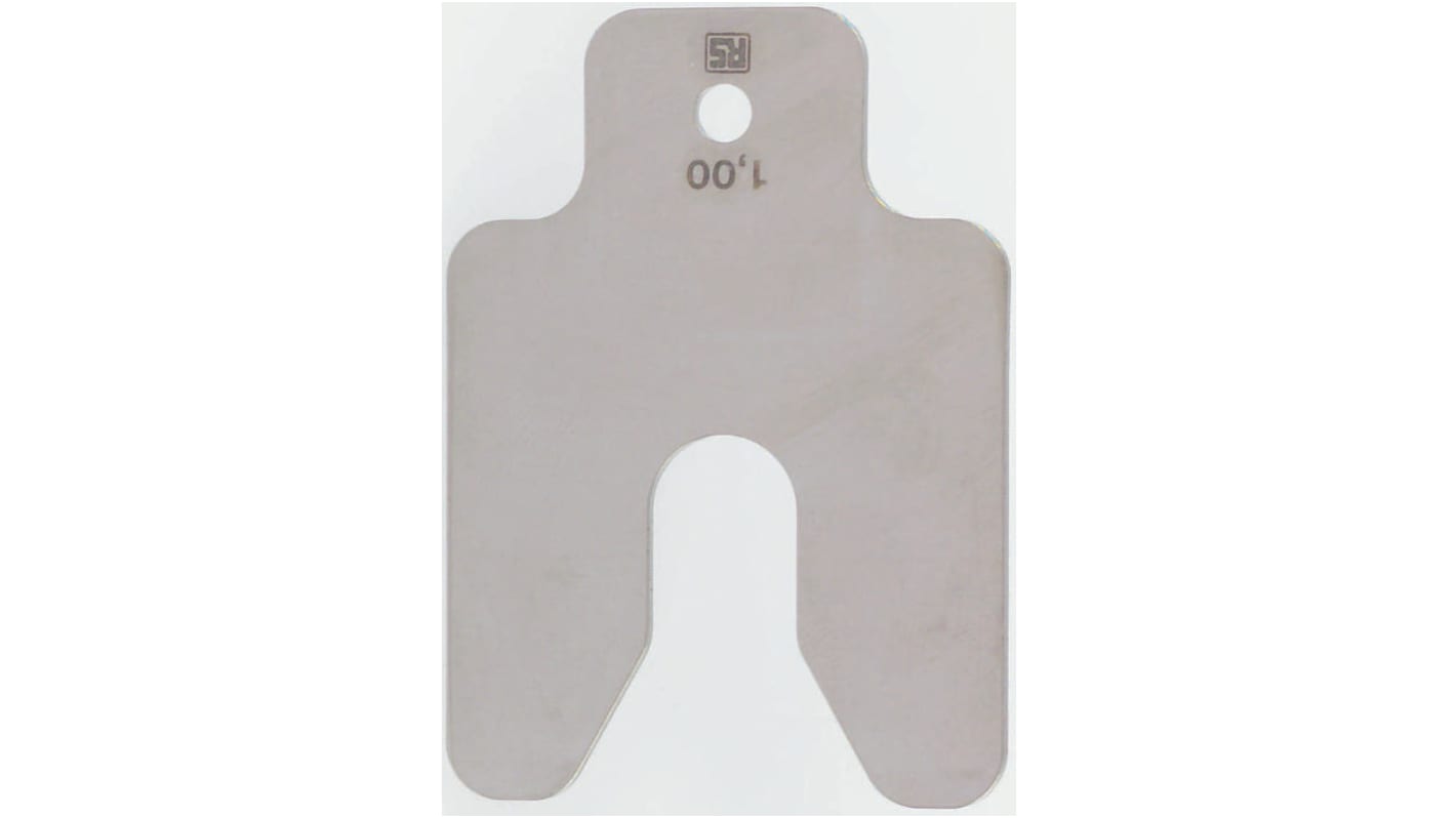 Stainless Steel Pre-Cut Shim, 75mm x 75mm x 3mm