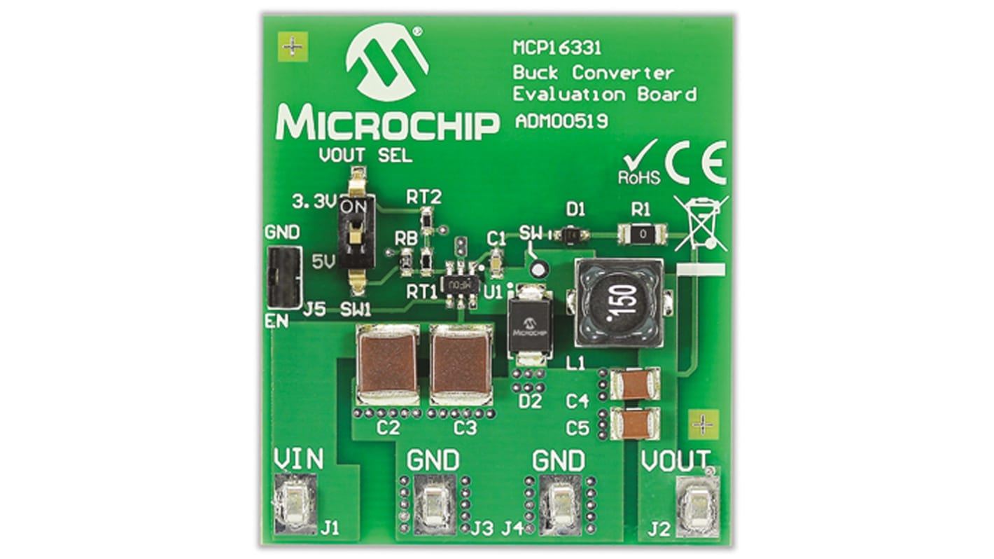 Microchip Buck Converter for MCP16331