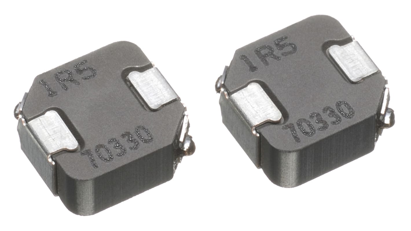 TDK, SPM, 6530 Shielded Wire-wound SMD Inductor with a Metallic Magnetic Core, 2.2 μH ±20% Wire-Wound 8.4A Idc