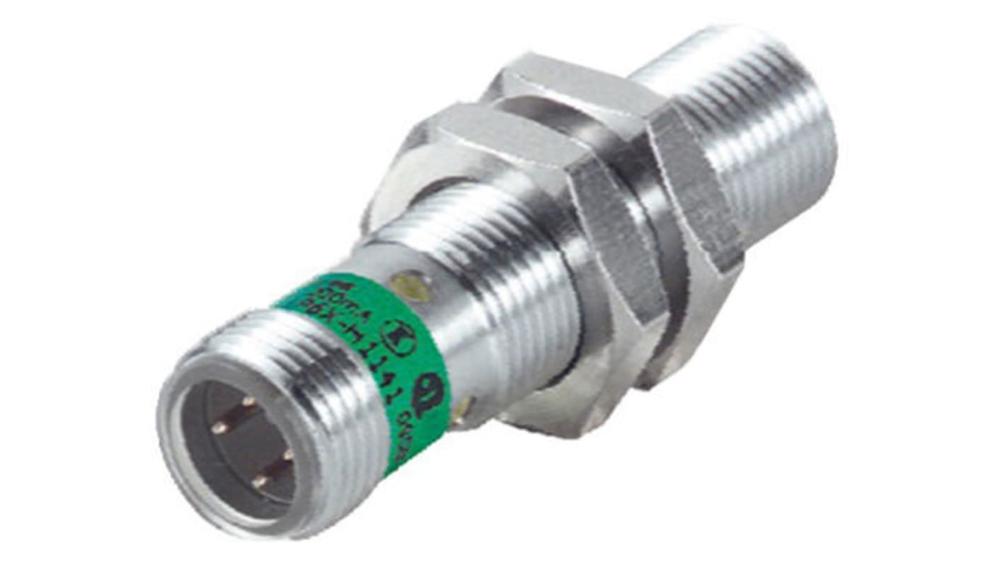 Turck Inductive Barrel-Style Proximity Sensor, M12 x 1, 2 mm Detection, PNP Output, 10 → 30 V dc, IP67