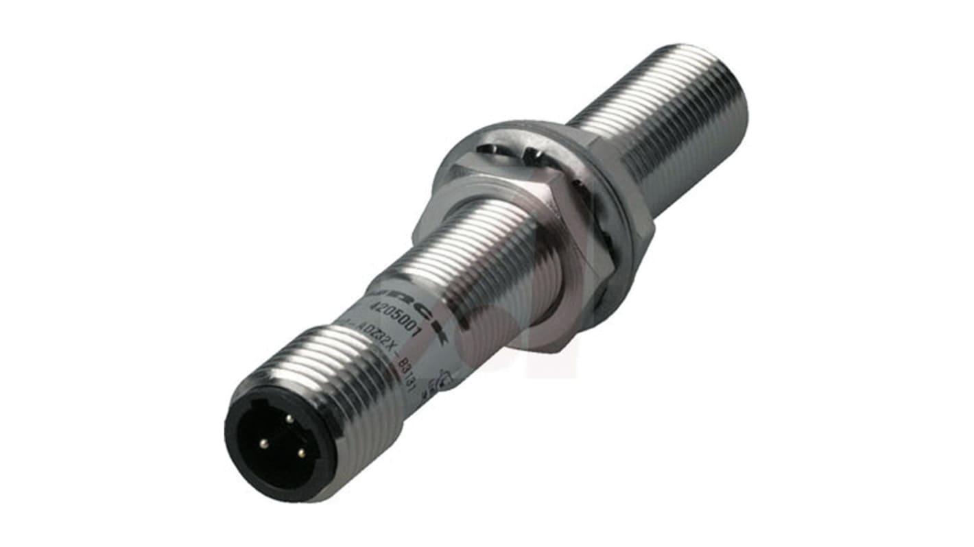 Turck Inductive Barrel-Style Proximity Sensor, M12 x 1, 4 mm Detection, 10 → 300 V dc, 20 → 250 V ac, IP67