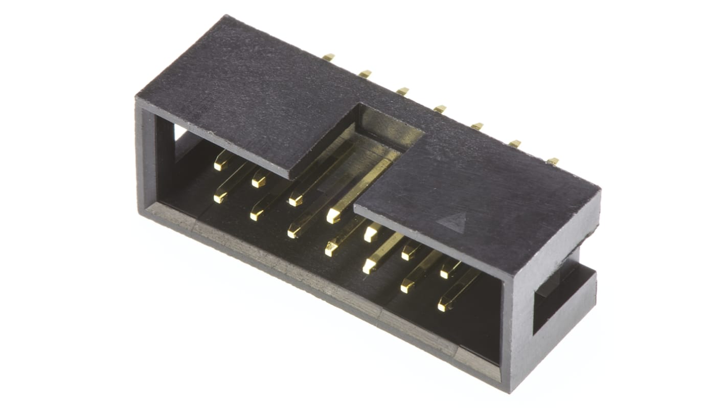 Wtyk PCB 14-pinowe raster: 2.54mm 2-rzędowe Amphenol Communications Solutions Przewlekany 3.0A