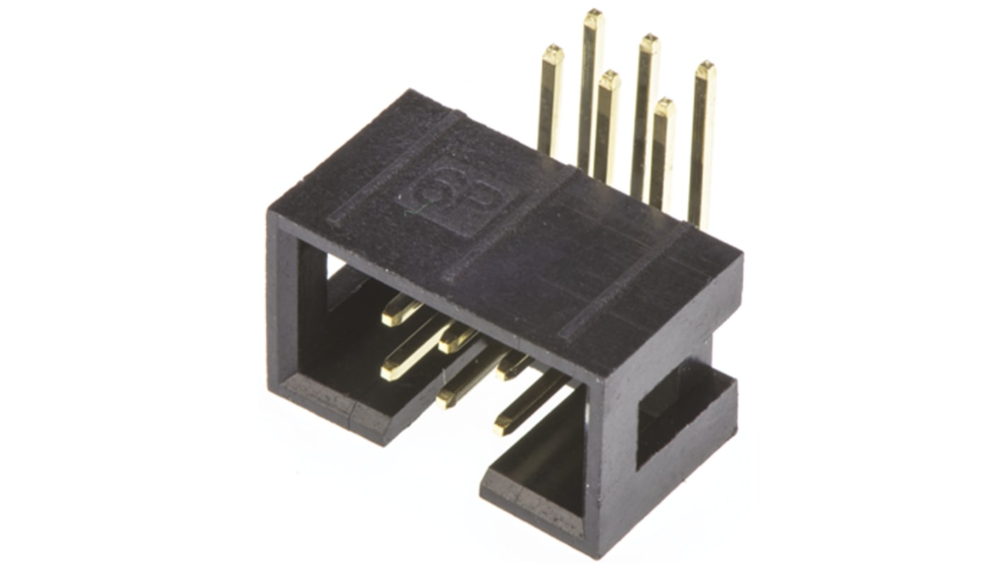 Wtyk PCB 6-pinowe raster: 2.54mm 2-rzędowe Amphenol Communications Solutions Przewlekany 3.0A