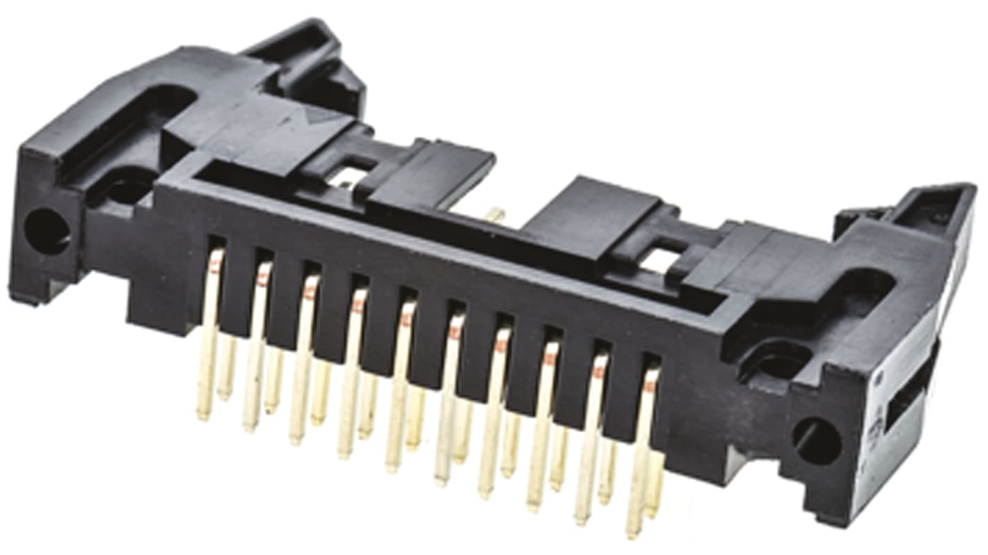 Wtyk PCB 20-pinowe raster: 2.54mm 2-rzędowe Amphenol Communications Solutions Przewlekany 3.0A 250.0 V.