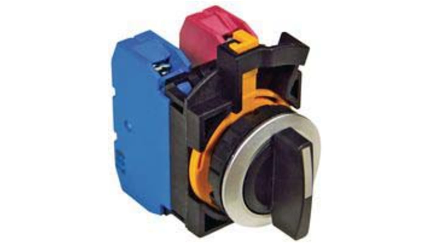 Idec Push Button - (1NO/1NC) 22mm Cutout Diameter 3 Positions