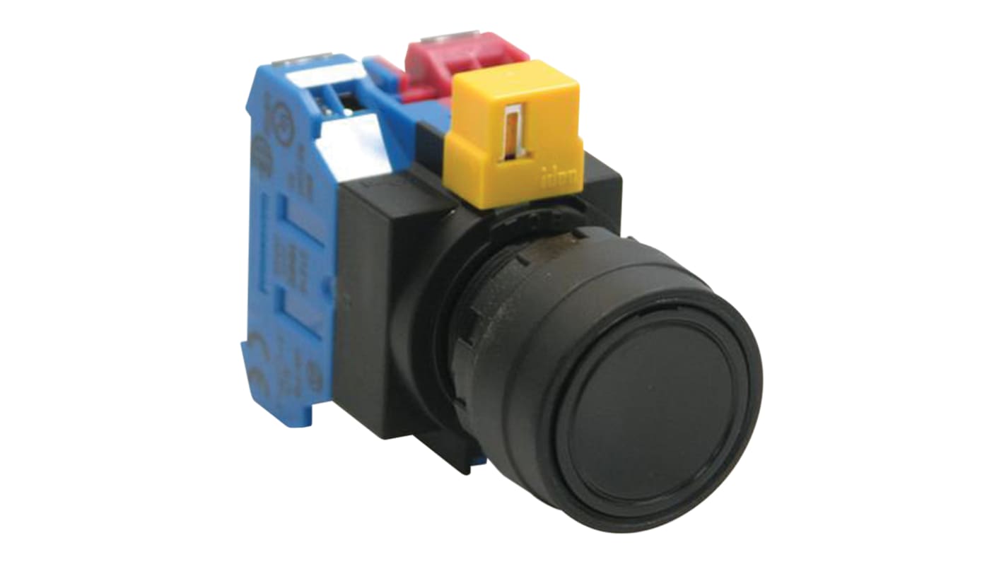 Idec IDEC HW Series Push Button, Panel Mount, 22.3mm Cutout