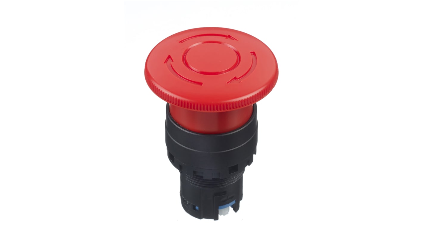 Idec HW Series, Twist Release, Emergency Stop Push Button Head