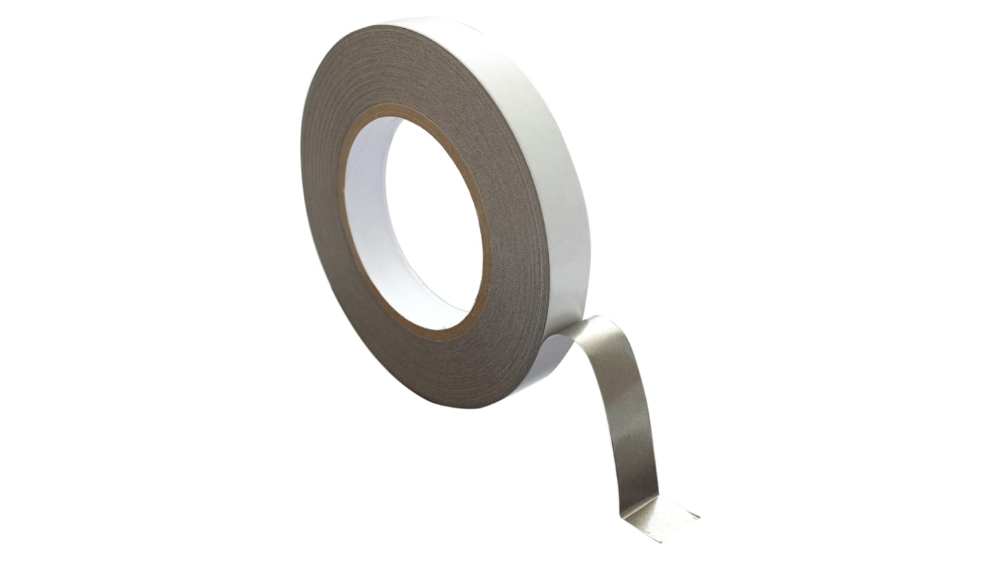 Hi-Bond HB 350 White Double Sided Fabric Tape, 0.05mm Thick, 4.3 N/cm, Cloth Backing, 19mm x 50m