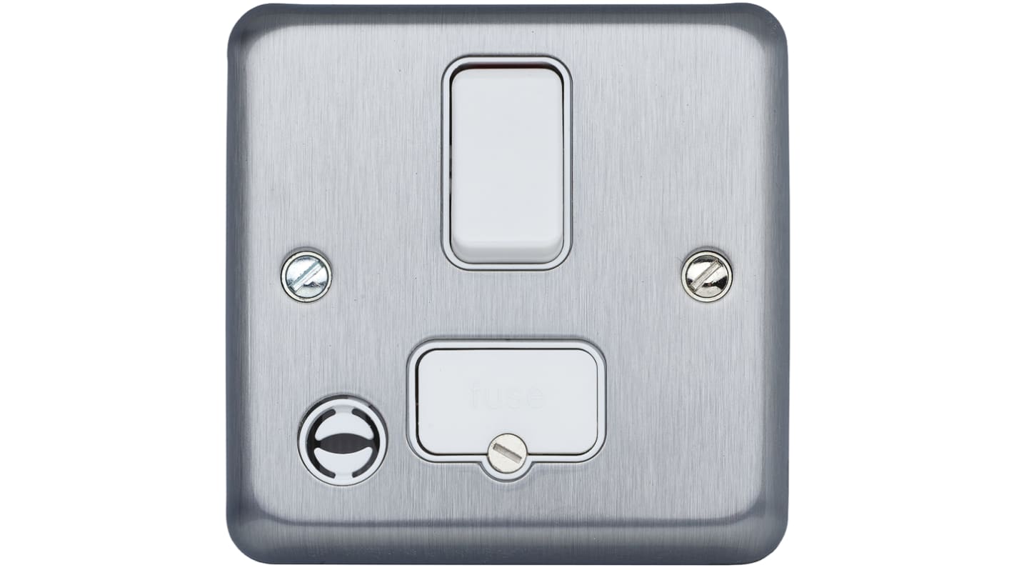 MK Electric 13A 1 Gang Switched Fused Spur
