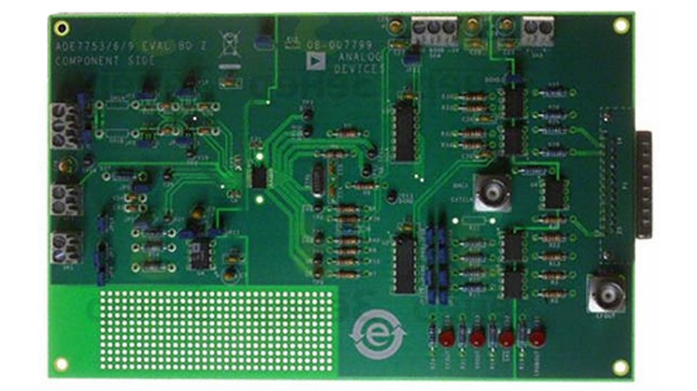 Analog Devices EVAL-ADE7753ZEB, Energy Metering IC Evaluation Board for ADE7753Z