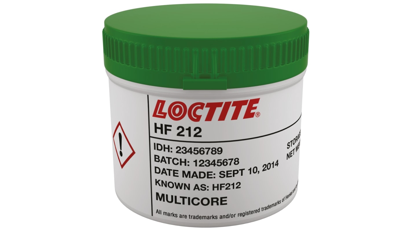 Crème à braser 1791137 Loctite HF212 97SC DAP, 500g sans Plomb Bac