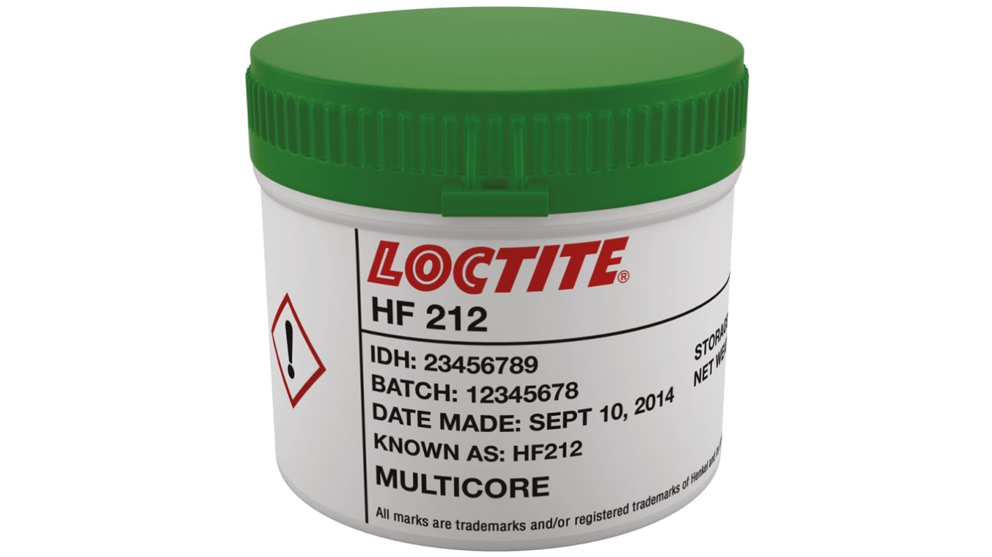 Loctite Loctite HF212 97SC AGS Lead Free Solder Paste, 500g Tub