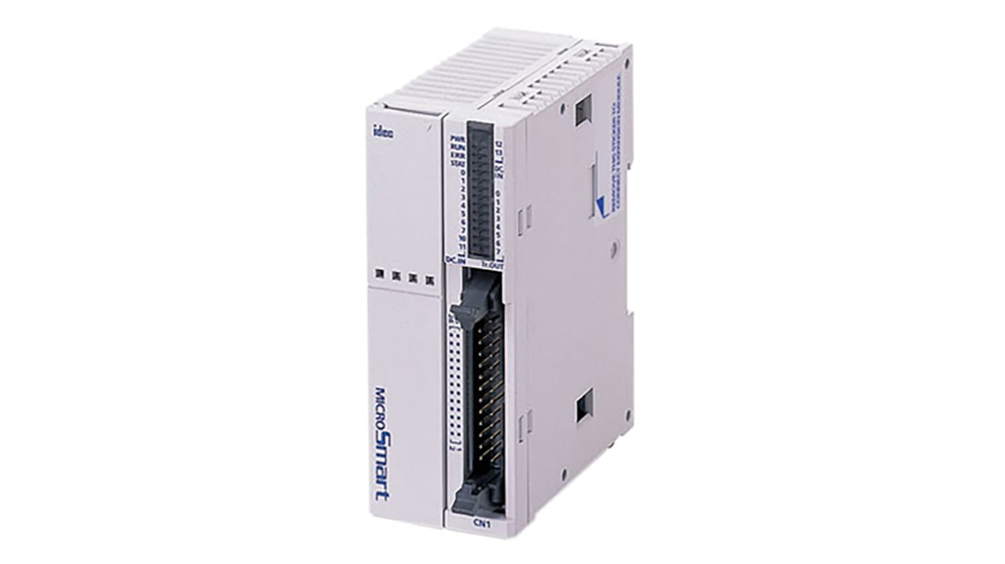 Idec MicroSmart Series PLC CPU for Use with MicroSmart Series PLC, Relay Output, 12-Input, Voltage Input
