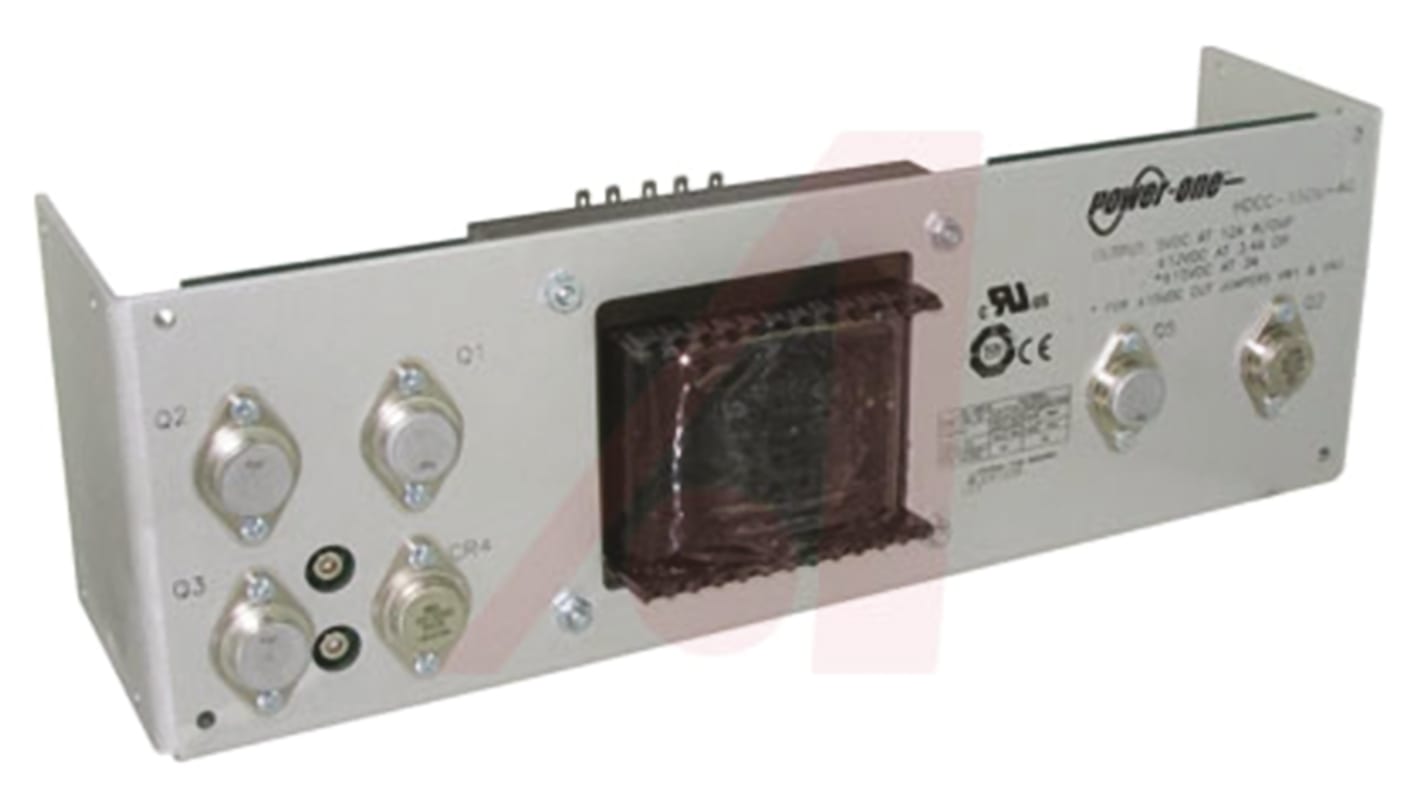 BEL POWER SOLUTIONS INC Open Frame Linear Power Supply, 100 → 264V ac Input, -12 V, 5 V, 12 V Output, 3.4 A, 12