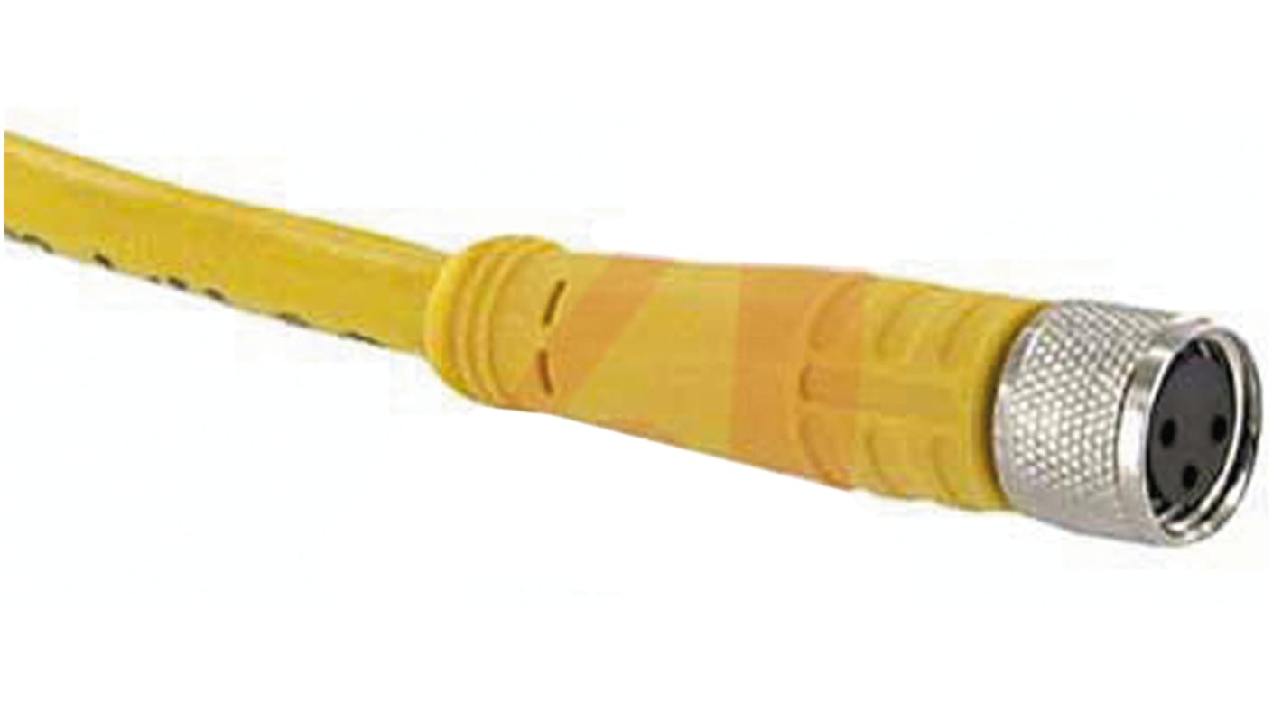Turck konfektioniertes Sensorkabel 3-adrig, Buchse / M8 Stecker, Länge 1m