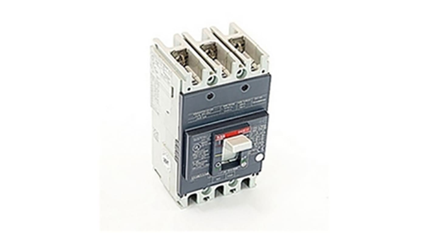 ABB Formel A1N, Leistungsschalter MCCB 3-polig, 50 A / Abschaltvermögen 10 kA @ 250 V dc, 25 kA @ 240 V ac