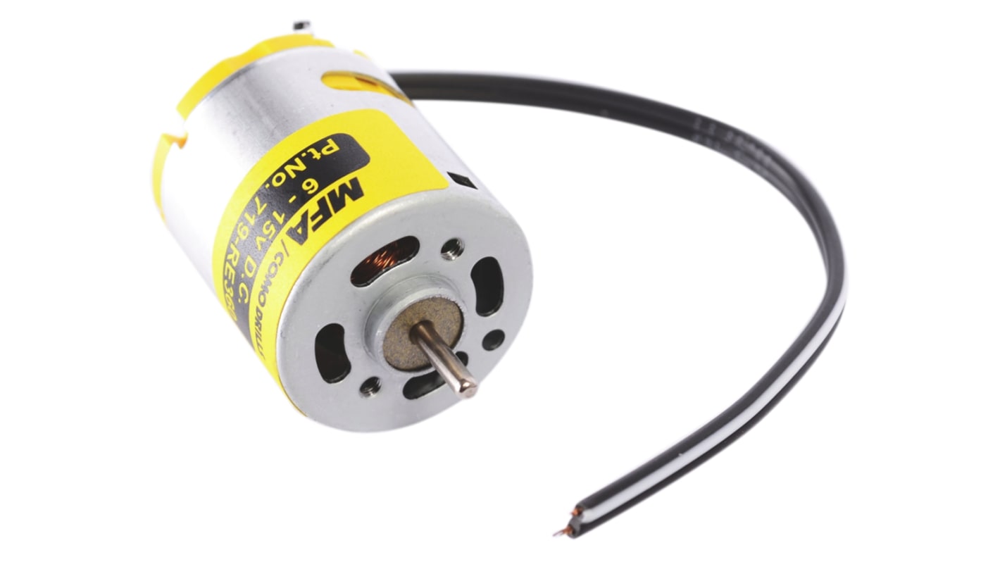 Motoriduttore RS PRO, 12 V c.c., 12,8 W, 5258 giri/min