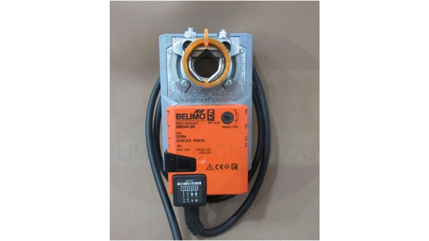 Belimo Modulating Damper Actuator, 10Nm, 24 V ac/dc