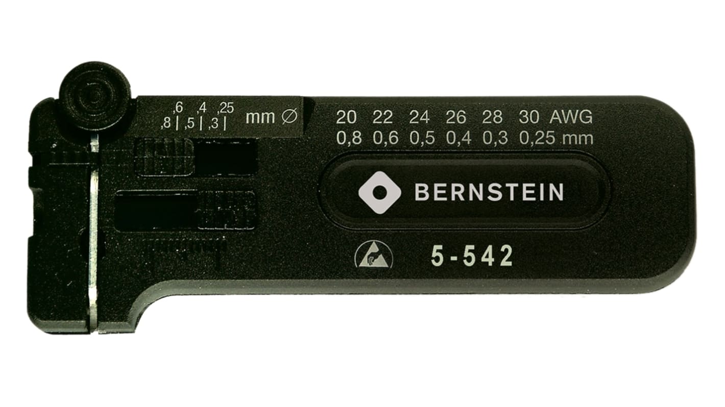 Bernstein AG Wire Stripper, 0.25mm Min, 0.8mm Max