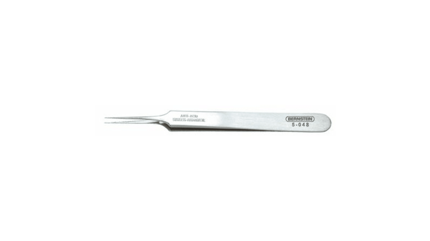 Bernstein 110 mm, Stainless Steel, Pointed, Tweezers
