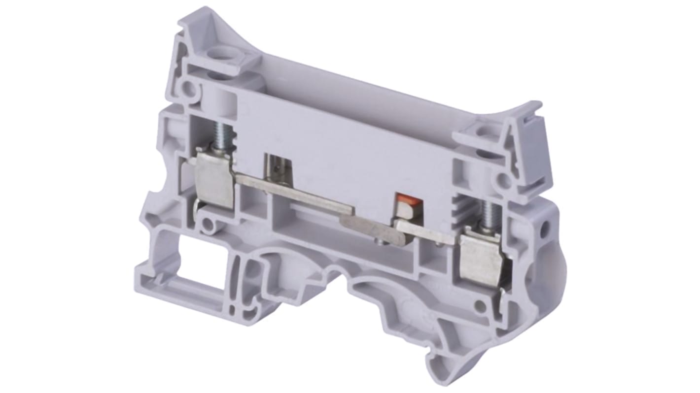 Entrelec 1SNK508312R0000 SNK Series Grey, 10mm², Single-Level, Screw Termination