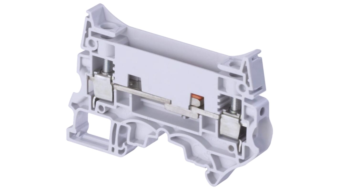 Entrelec 1SNK508310R0000 SNK Series Grey, 10mm², Single-Level, Screw Termination