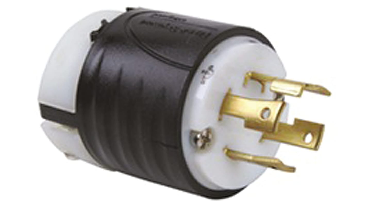 Connettore maschio di rete PASS & SEYMOUR Maschio, USA, Montaggio su cavo, 30A