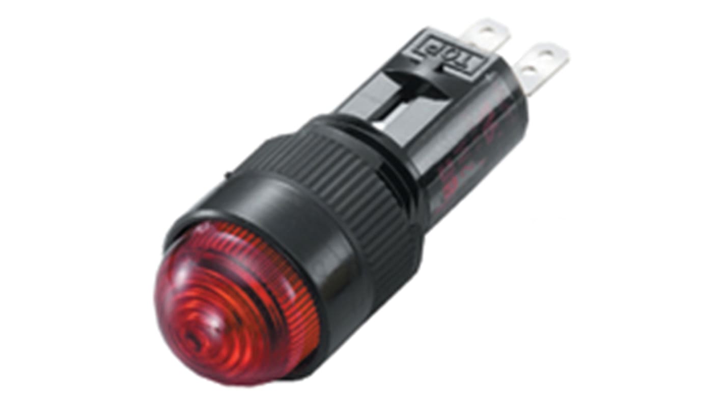 Idec Red Indicator, 6V dc, 12.2mm Mounting Hole Size
