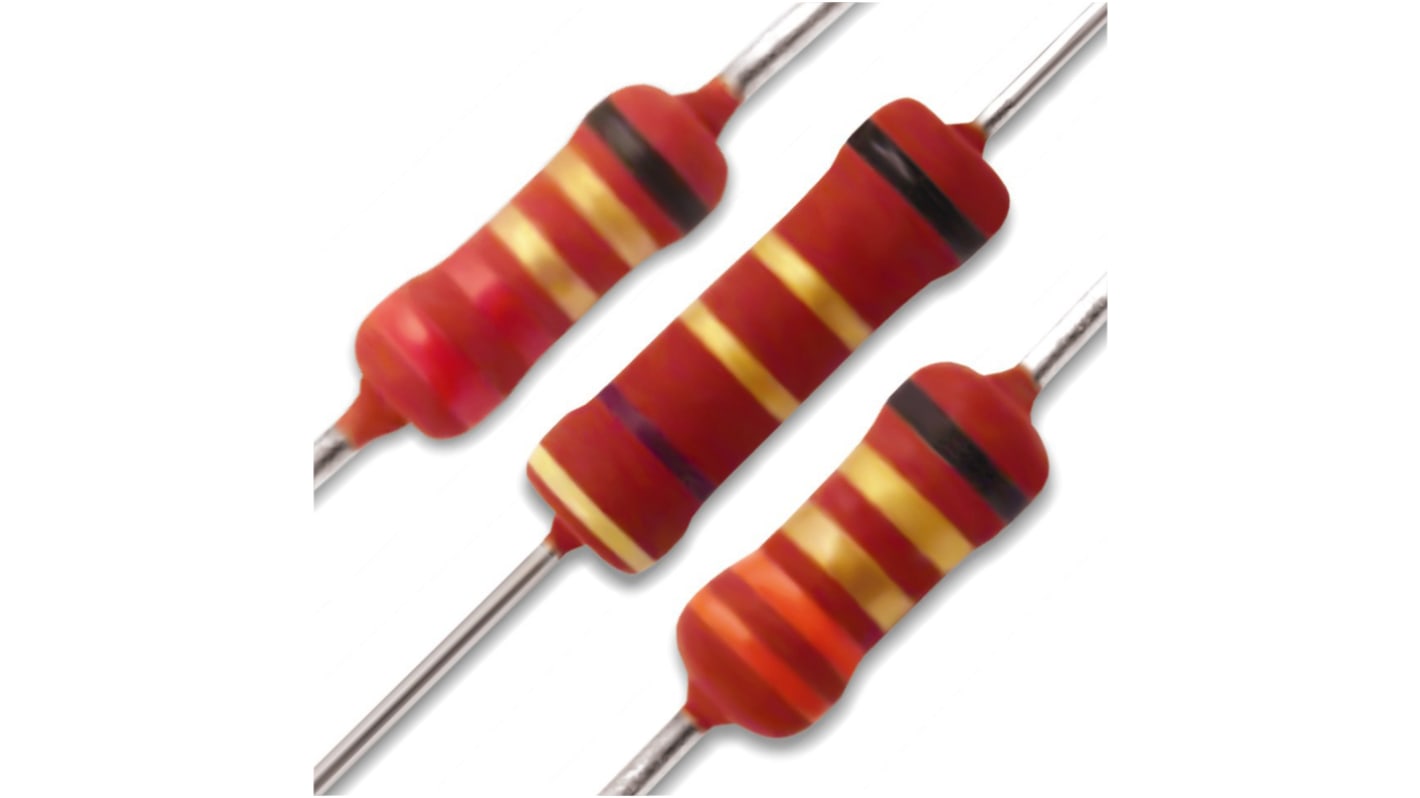 Vishay 1.5Ω Metal Film Resistor 0.5W ±5% NFR25H0001508JR500