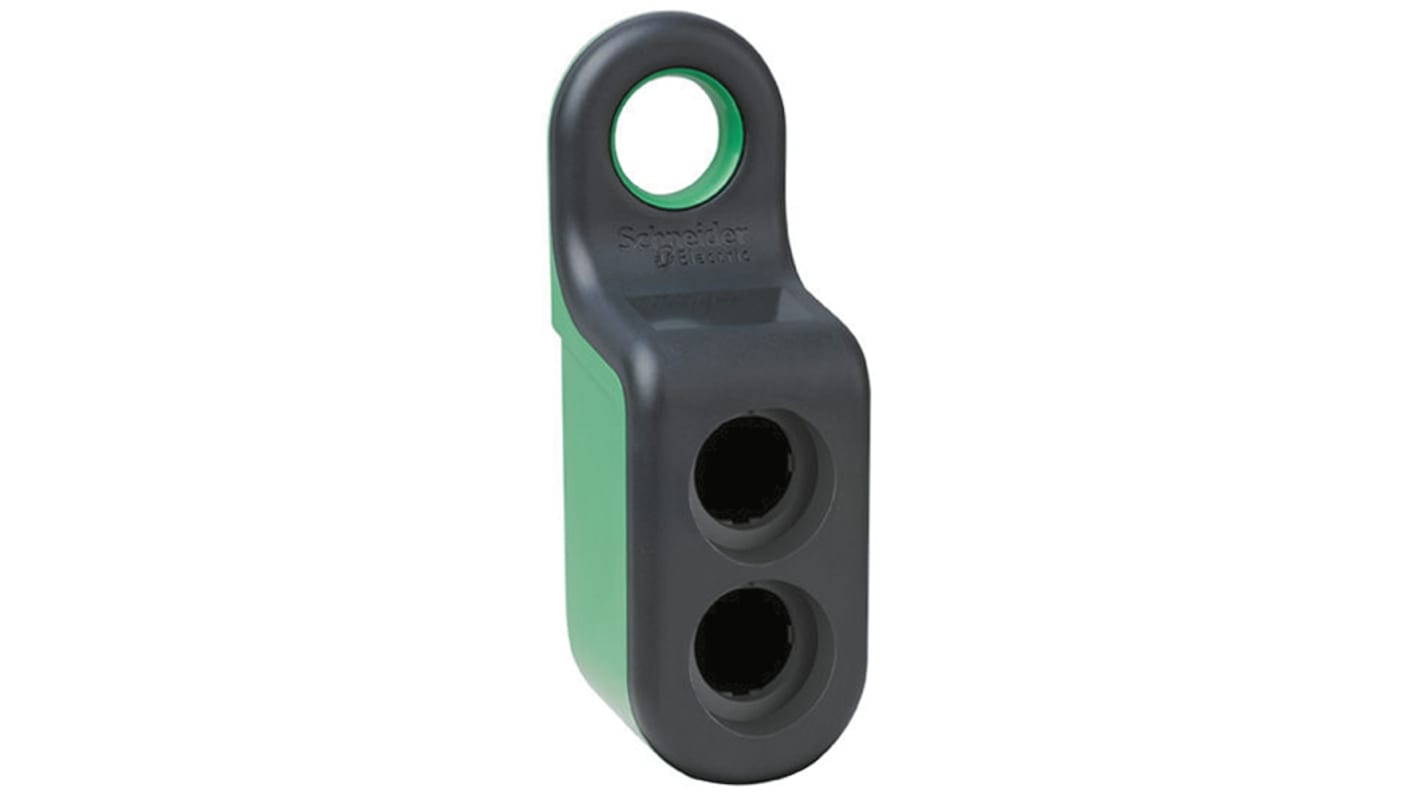 Schneider Electric Black Plastic Harmony XB Push Button Enclosure - 2 Hole 22mm Diameter