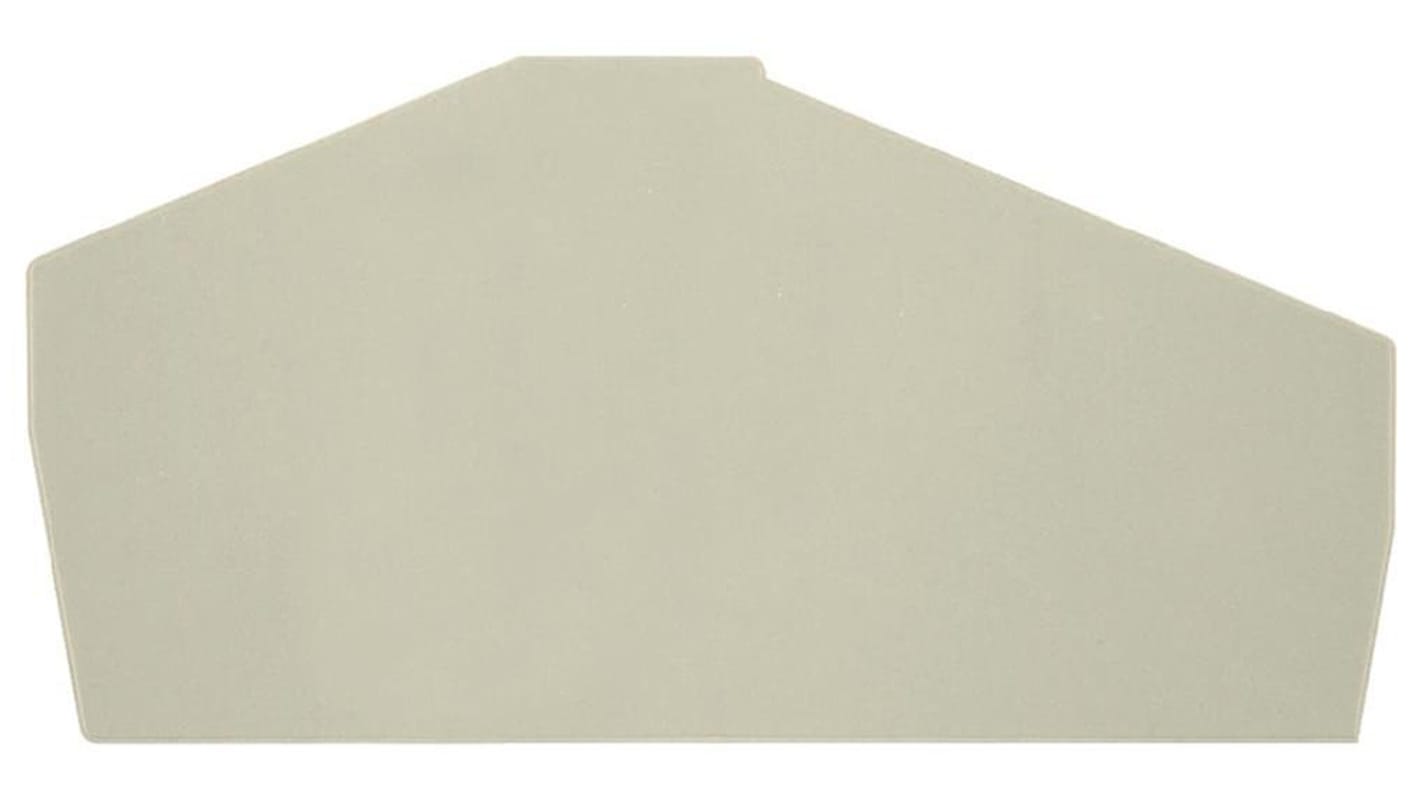 Weidmuller Z Series End Cover for Use with Z Series Terminal