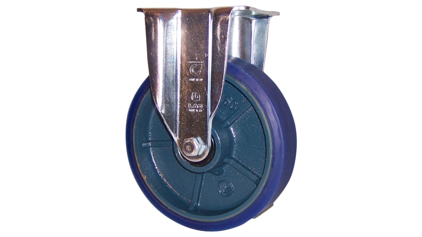 LAG Fixed Castor Wheel, 400kg Capacity, 125mm Wheel