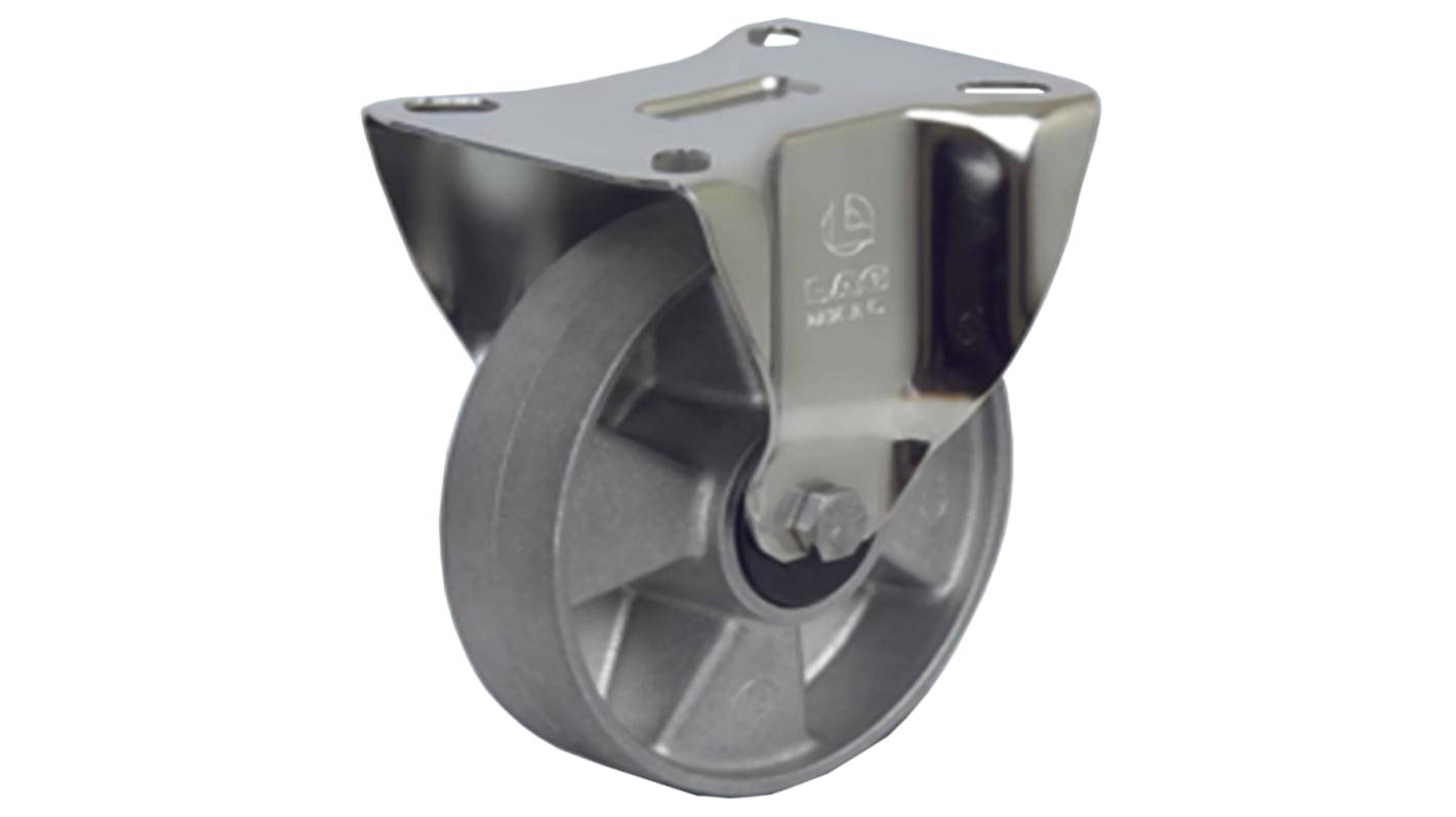 LAG Fixed Castor Wheel, 370kg Capacity, 175mm Wheel