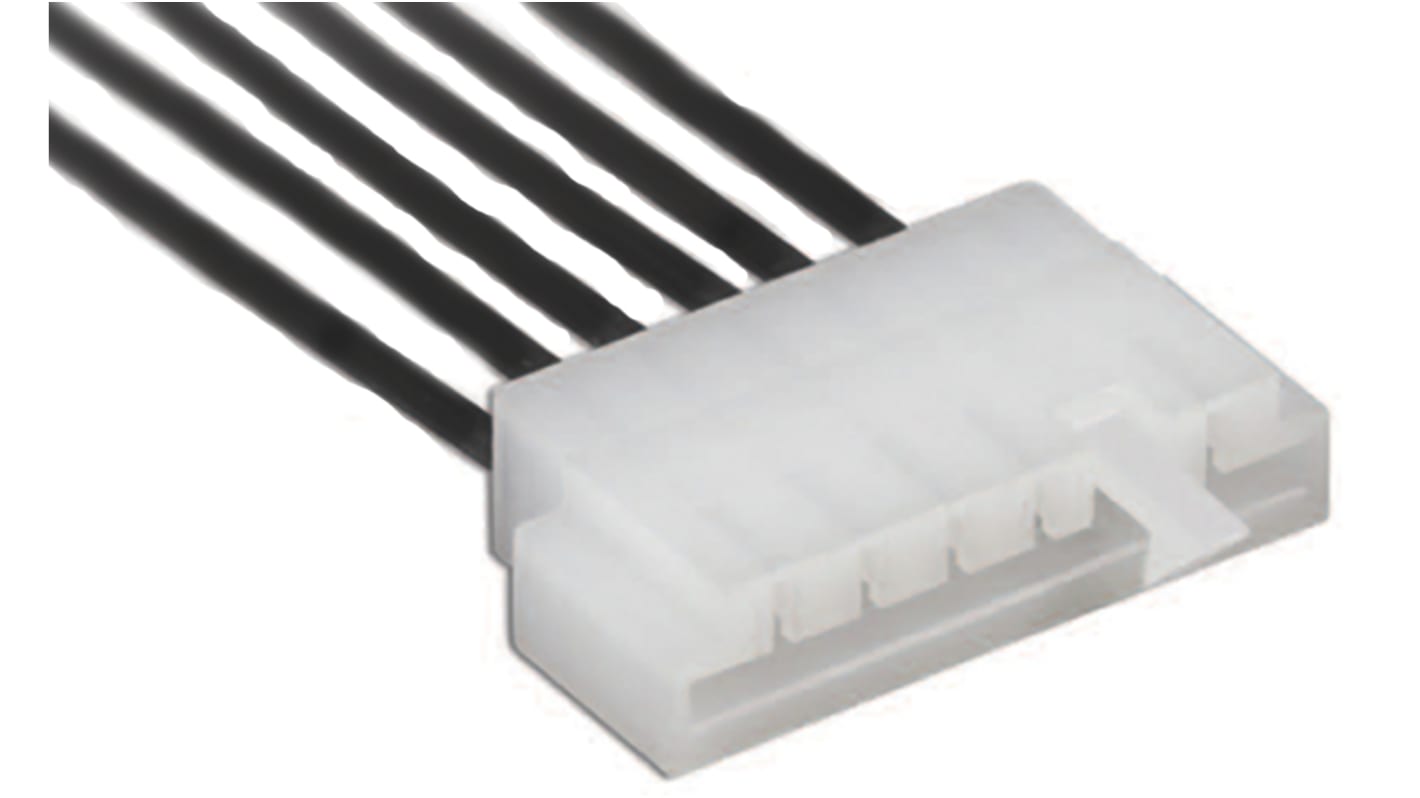 Molex, EdgeMate Female Connector Housing, 3.96mm Pitch, 4 Way, 1 Row