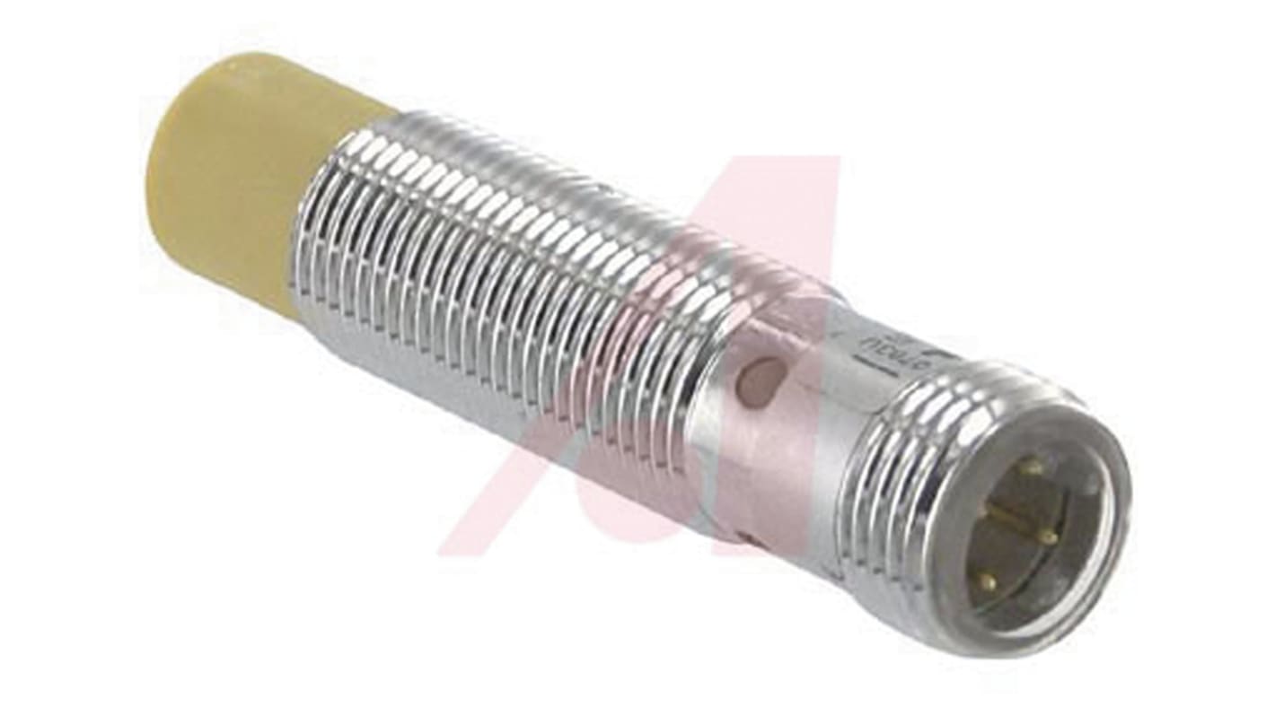 Turck Inductive Barrel-Style Proximity Sensor, M12 x 1, 4 mm Detection, PNP Output, 10 → 30 V dc, IP67