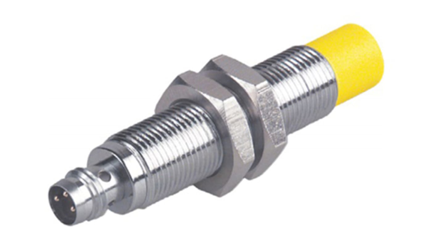 Rs-Online Sensore di prossimità Cilindro filettato Turck M12 rilevamento 5 mm 10 → 30 V c.c