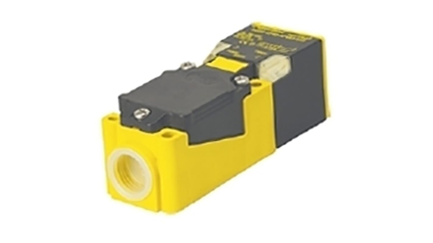 Turck Inductive Block-Style Proximity Sensor, 30 mm Detection, 20 → 250 V ac, IP67