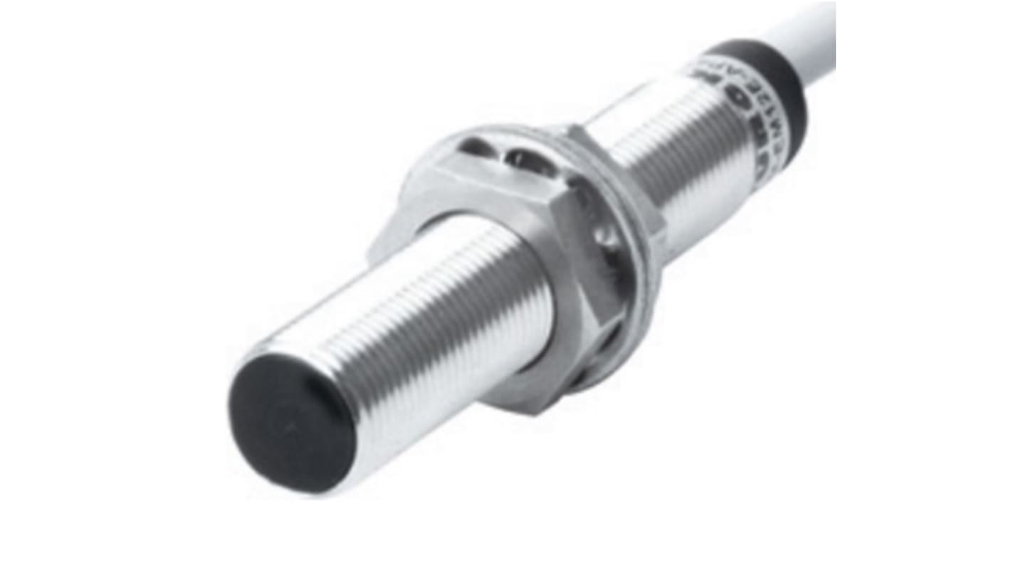 Rs-Online Sensore di prossimità Cilindro filettato Turck M12 rilevamento 90 mm 5 → 30 V c.c