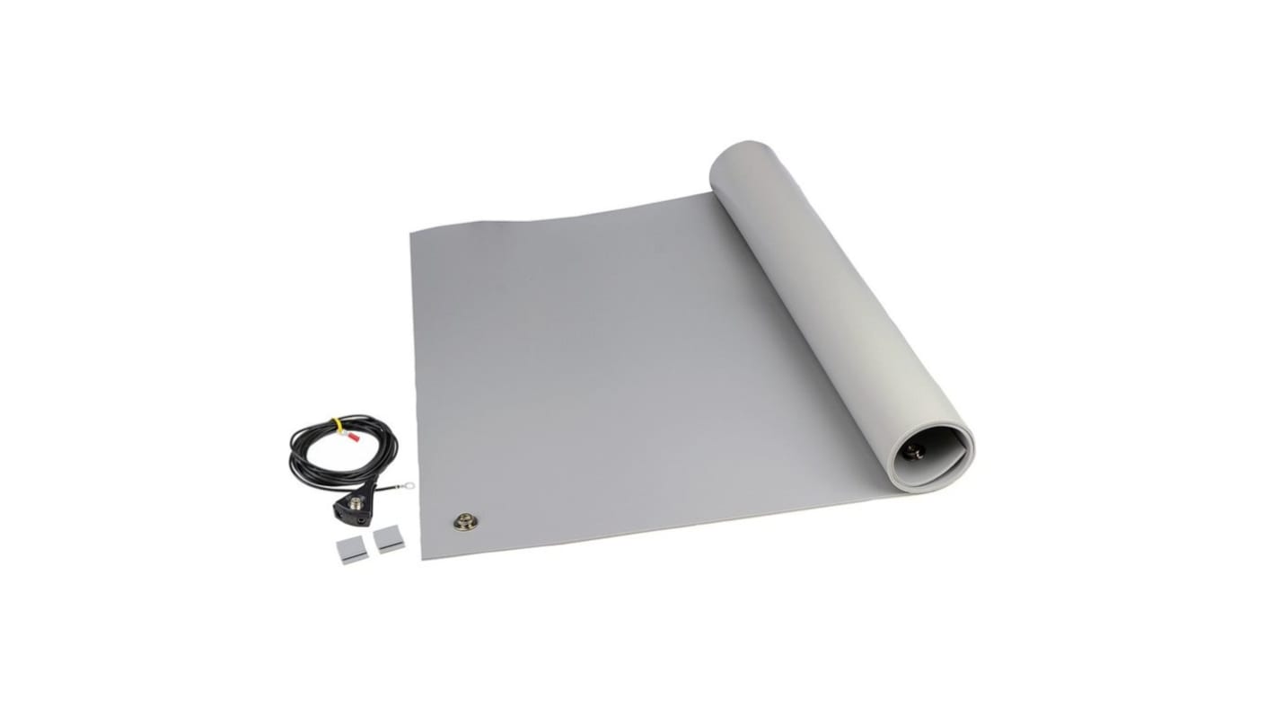 SCS Grey Table ESD-Safe Mat, 1.2m x 600mm x 3.5mm