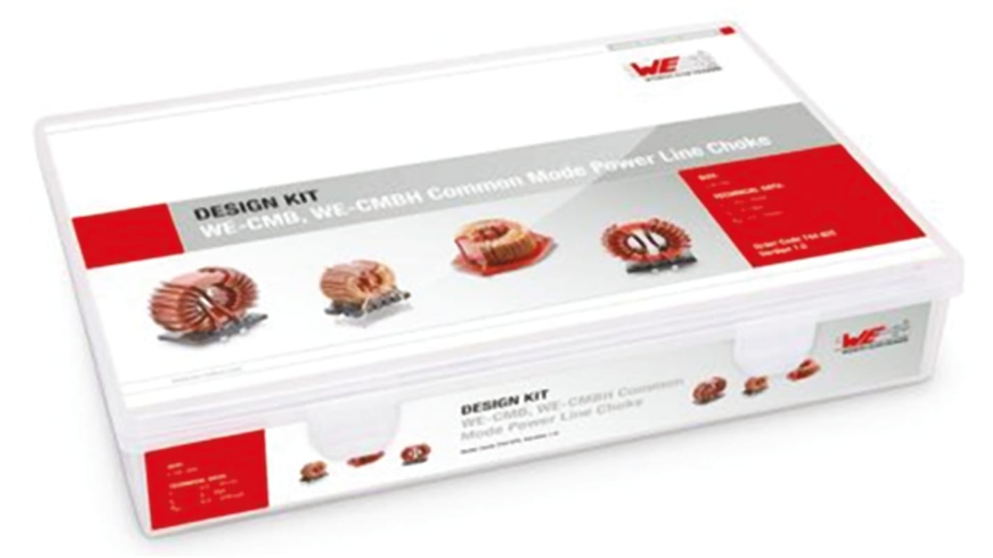 Wurth Elektronik 15 darabos Induktorkészlet Közös módú fojtás WE-CMB típus XL, XXL, WE-CMBH típus L
