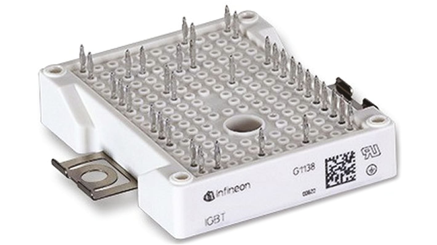 Infineon F3L75R07W2E3B11BOMA1 Series IGBT Module, 95 A 650 V, 27-Pin EASY2B, PCB Mount