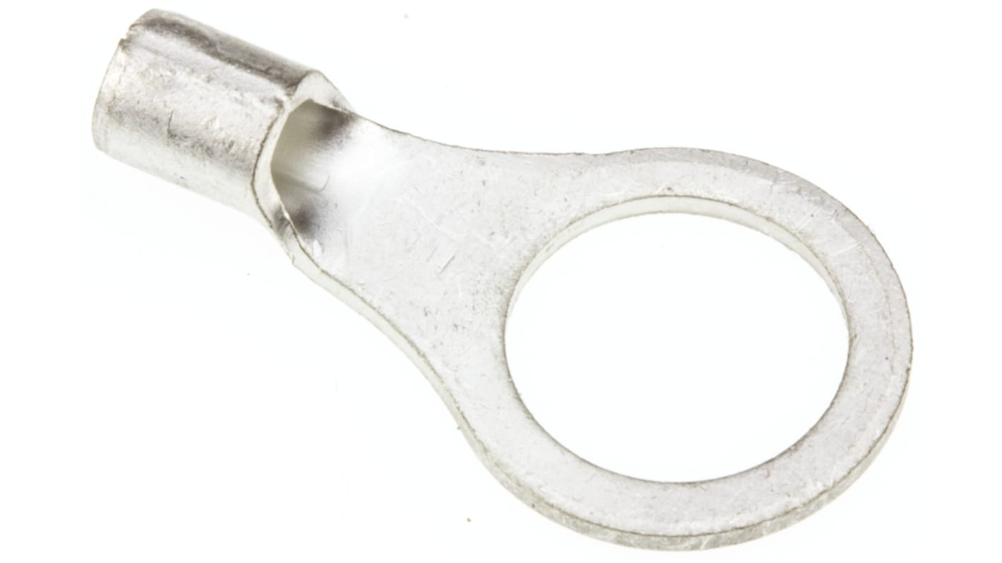 Terminale ad occhiello JST, Ø perno 8mm, dimens. max filo 2.6mm², 14AWG