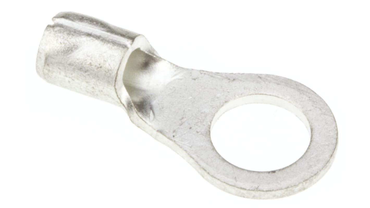 JST R Ringkabelschuh, Unisoliert, aussen ø 8.5mm, innen ø 5.3mm, max. 2.6mm², 5mm