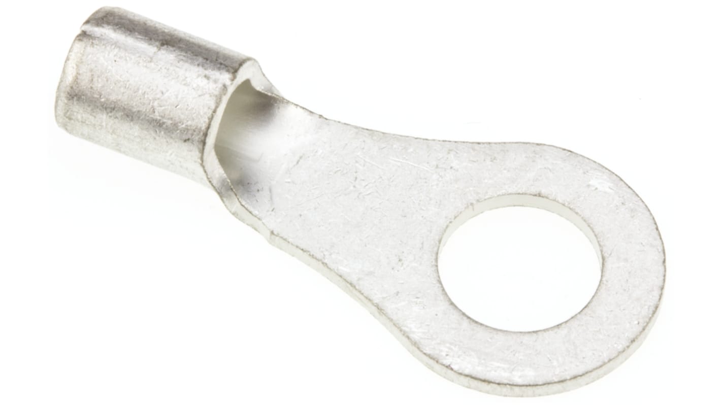 Terminale ad occhiello JST, Ø perno 6mm, dimens. max filo 6.6mm², 10AWG