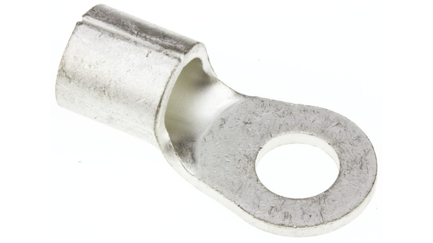 JST, R Uninsulated Ring Terminal, 8mm Stud Size, 16.78mm² to 26.66mm² Wire Size
