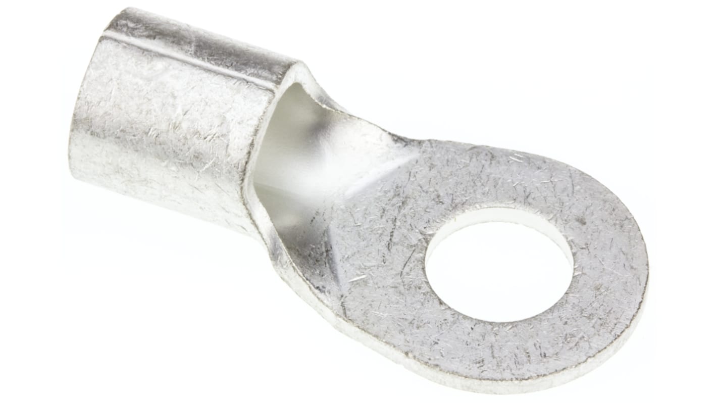 Terminale ad occhiello JST, Ø perno 10mm, dimens. max filo 42.4mm², 2AWG
