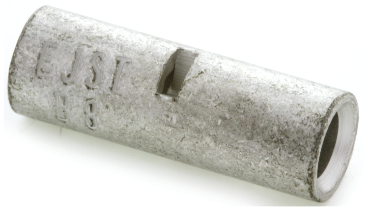 JST, C Butt Splice Connector, Uninsulated 8 AWG, 6.64 → 10.52 mm²